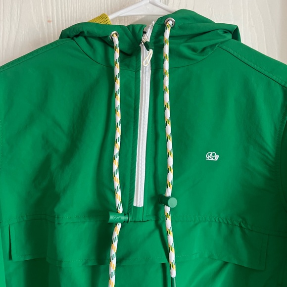 Good Good Golf Women's The Bay Windbreaker Jacket Kelly Green Size L - Picture 4 of 16